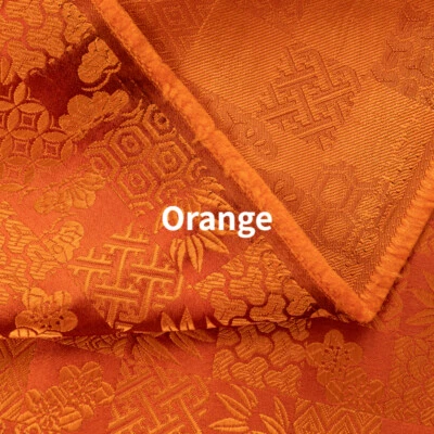 Tela floral satinada china de seda sintética hágalo usted mismo damasco jacquard brocado disfraz costura Foto 1 de 4