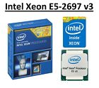 Intel Xeon E5-2697 V3 Sr1xf 2.60 - 3.60 Ghz, 35Mb, 14 Core, Lga2011-3, 145W Cpu