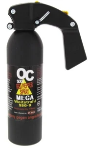 Tierabwehrspray XXL Mega Weitstrahl 7 Meter/OC 5000 Pfefferspray 400 ml - Bild 1 von 3