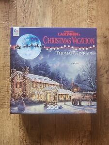 Thomas Kinkade National Lampoon's Christmas Vacation Jigsaw Puzzle 300 Pcs. NEW
