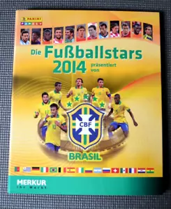 Panini Merkur WM 2014 Trading Cards-Die Fußballstars 2014 komplett 90 Karten - Bild 1 von 7