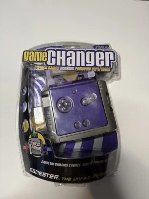 NEW NINTENDO GAMEBOY Advance SP GBA SP Game Cartridge Changer Radica Gamester - Image 1 of 4