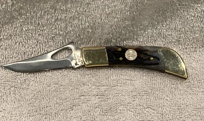 Ridge Runner Pocket Knife with Genuine Worm Groove Handles - Image 1 of 4