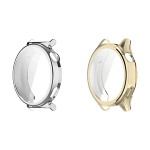 TPU Bumper Shell Screen Protector Case for Huawei Watch GT5 41mm(Silver) - Zdjęcie 1 z 6