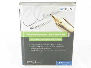 Lease Accounting With SAP IFRS 16 ASC 842 RE-FX & Lease Administration SEALED - Picture 1 of 7