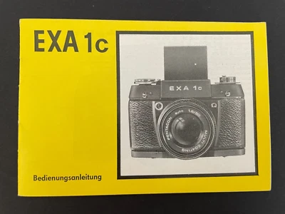 1985 DDR - Bedienungsanleitung EXA 1c - 15 x 10 cm - Bild 1 von 2