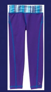 NWT S(5-6) Gymboree “GYMGO ACTIVE WEAR” PURPLE Poly/Spandex YOGA SPORTS LEGGINGS - Picture 1 of 2