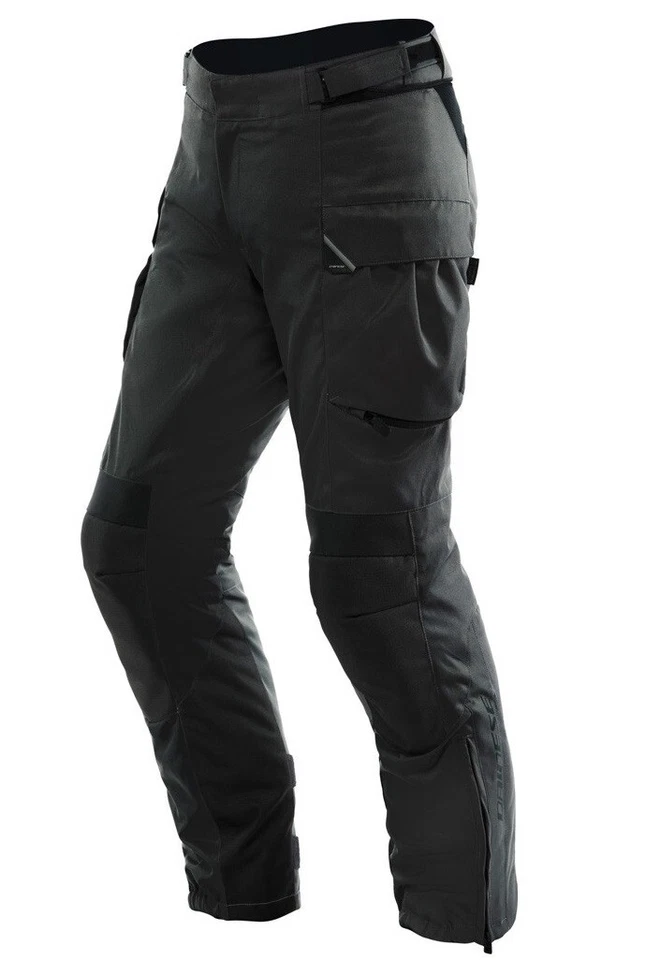 Pants Waterproof Motorcycle 3 Layers Dainese Ladakh 3L D-Dry Black TG 56