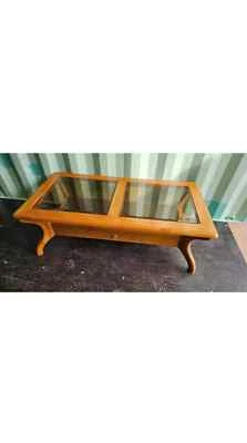 Mesa de centro Mid Century de teca Foto 1 de 3