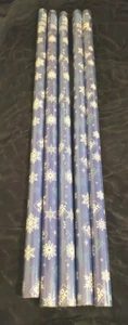 New 5 Rolls Bud Light Beer Premium Wrapping Paper Christmas 60 Sq Ft. Roll Each - Picture 1 of 4