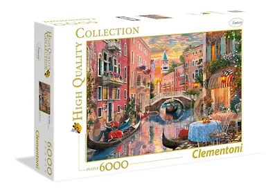 - 36524 - High Quality Collection Puzzle - Venise Coucher de Soleil - 6000 Pi... - Photo 1/3