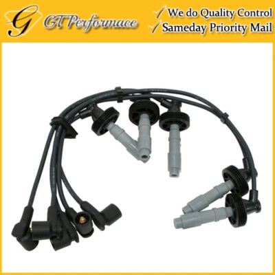 Quality Spark Plug Wire 5PCS Set for 1993-1998 Volvo 850 C70 S70 V70 2.3/2.4L L5 - Image 1 of 2