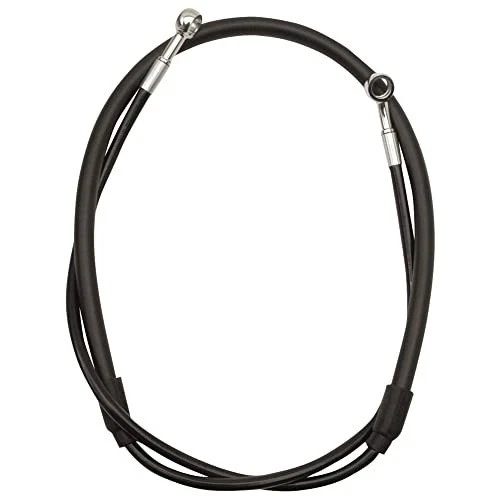 Línea de freno trenzada delantera Streamline de acero negra para Yamaha YZ450F 2005-2022 Foto 1 de 3