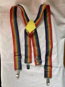 Suspenders, Rainbow, Child - Picture 1 of 3