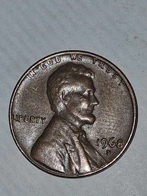 Set of 8 misprinted Lincoln Pennies (with errors) - Image 1 of 4