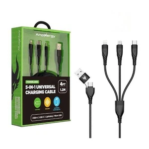AmpNergy PowerLines 5-in-1 Universal Ladekabel (4 Fuß) - Bild 1 von 1