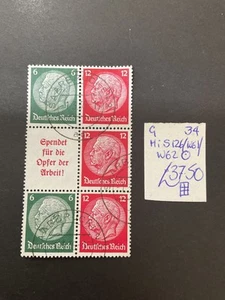 Sellos del Reich alemán. 1934. G 34. Mi S 126. W 61. Usado #c504 - Imagen 1 de 2