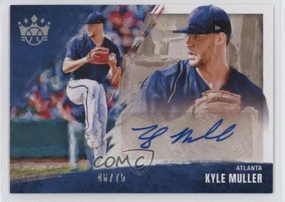 2022 Diamond Kings DK Signatures Holo Silver /75 Kyle Muller Rookie Auto RC - Image 1 of 2