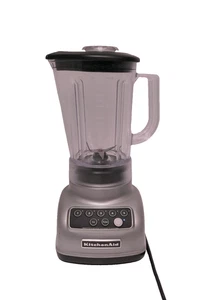 Kitchenaid 5 Speed Blender Base And Pitcher Silver KSB1570SL - Picture 1 of 7