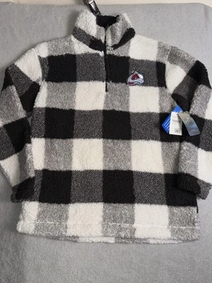 Chaqueta Colorado Avalanche Mujer Mediana Negra Blanca Pullover G-III 4her  Foto 1 de 4