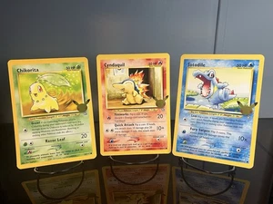 Pokemon First Partner Pack Johto JUMBO Card Set Cyndaquil Chikorita Totodile - Picture 1 of 4