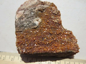 297 VANADINITE SPECIMEN FROM OLD YUMA MINE, TUCSON, AZ. EX OLD ROCK SHOP - Picture 1 of 3