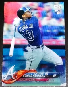 RONALD ACUNA JR. - 2018 TOPPS ON DEMAND 3D #54 - BAT DOWN - ROOKIE CARD /269 NM - Picture 1 of 11