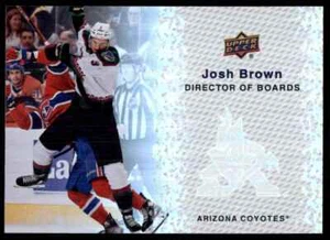 2023-24 Upper Deck Director of Boards Josh Brown #DB14 - Picture 1 of 2