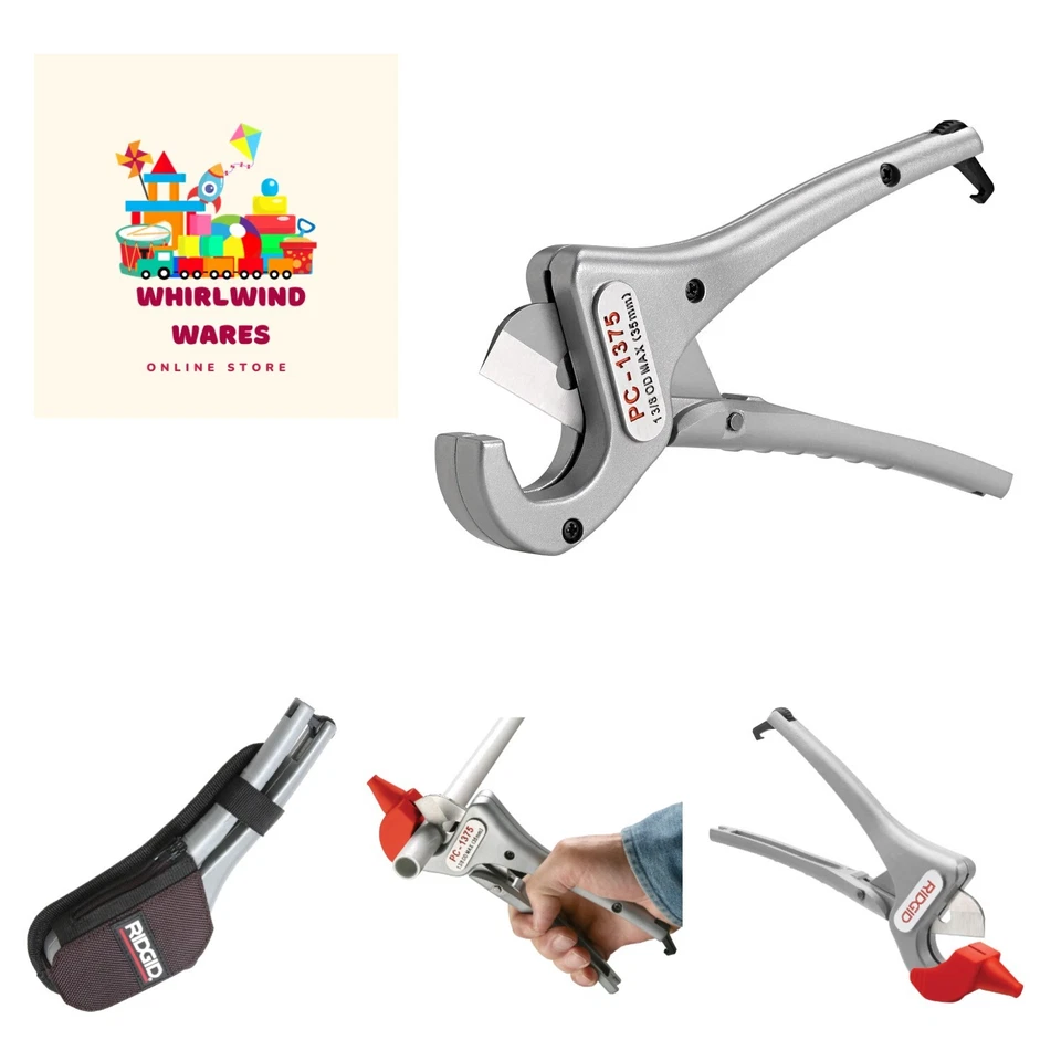 Model PC-1375 ML Single Stroke Plastic Pipe and Tubing Cutter, 1/8-inch to 1-... - Image 1 of 4