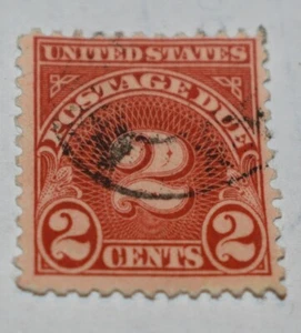USA Porto fällige Briefmarken... gebraucht (3, 2, 10 Cent) Briefmarken - Bild 1 von 3