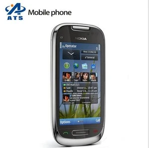 Nokia C7 C7-00 GPS 8MP 3G GSM smartphone 8GB internal storage WIFI Original - Picture 1 of 12