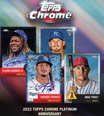 2022 Topps Chrome Platinum Anniversary Baseball Cards 1-250 YOU PICK OHTANI RUTH - Image 1 of 2