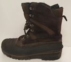 Ranger Mens 9 Hunting Boots Thermolite Brown Insulated Snowmobile Hiking Inserts