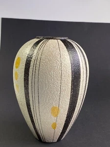 Ruscha Vase Domino Cilli Wörsdörfer 50er Jahre, Höhe 22 cm - Bild 1 von 5