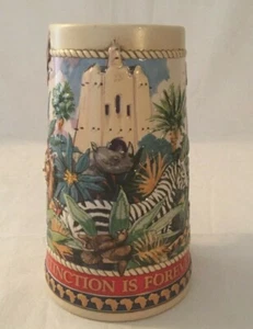 Budweiser Extinction is Forever 1990 Stein - Picture 1 of 5