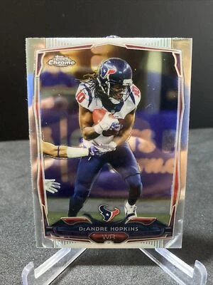 2014 Topps Chrome Deandre Hopkins  Texans/cardinals 2nd Year mini - Image 1 of 2