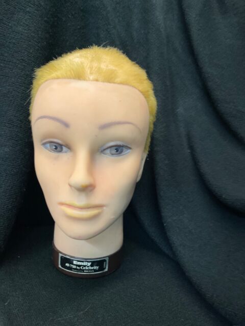 Celebrity 19 Cosmetology Mannequin Head 100% Human Hair