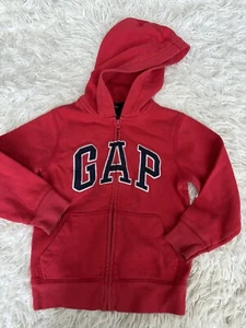 Gap Kids boys sz. XS classic red zip hoodie. Cute, soft. ** Nt Desc** - Picture 1 of 11