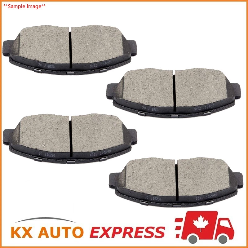 Disc Brake Pad Set-Taff Ceramic Brake Pad Front Set fits LEXUS IS250 SCION TC Foto 1 de 1
