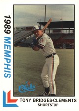 1989 Memphis Chicks Best #7 Tony Bridges-Clements