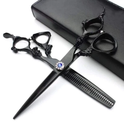 VINCI-VESTAL Dragon Barber Hairdressing Scissors Barber Salon Hair Cutting/thinning Shears 7”