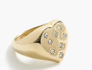 J CREW Allison Lou X Herz ❤️ Formring GRÖSSE 5 - Bild 1 von 3