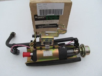 Carter P74101 Electric External Fuel Pump For 1983-1984 Ford Escort - OEM REBOX - Image 1 of 4