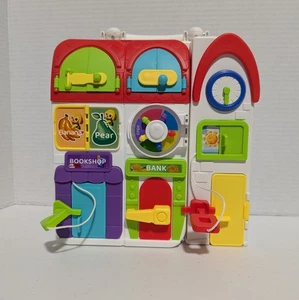 Montessori Busy Board Early Learning Ages 1-3 Musical English/Spanish Settings - Picture 1 of 13