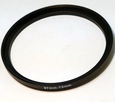 67mm to 72mm male to female threads step Up ring - Image 1 of 3