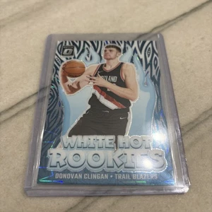 2024-25 Panini Optic DONOVAN CLINGAN #11 White Velocity /59 White Hot Rookie SP - Picture 1 of 2