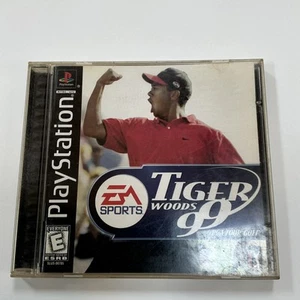 Tiger Woods 99 PGA Tour Golf (Sony PlayStation 1, 1998) - Picture 1 of 2