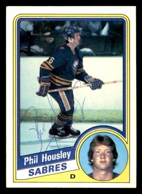 1984 Topps Hockey #18 Phil Housley Signed Autograph (no COA) *d2 - Image 1 of 2