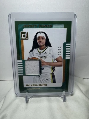 Nalyssa Smith 2025 WNBA Donruss Jersey Series Green /30 - Image 1 of 3