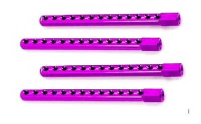 Purple Aluminum Body Post Mounts Redcat Lightning STR EPX STK 1/10 RC Truck Car - Image 1 of 4